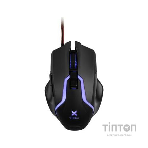 Мишка Vinga MSG-867 чорна, USB