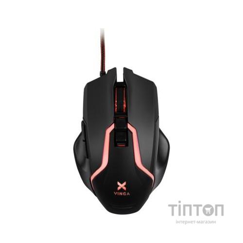 Мишка Vinga MSG-867 чорна, USB