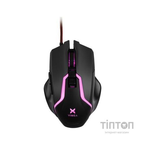 Мишка Vinga MSG-867 чорна, USB