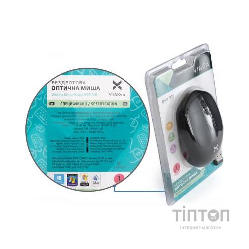 Мишка Vinga MSW-908 Silent Click grey