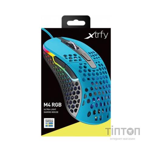Мишка Xtrfy M4 RGB Miami Blue (XG-M4-RGB-BLUE)