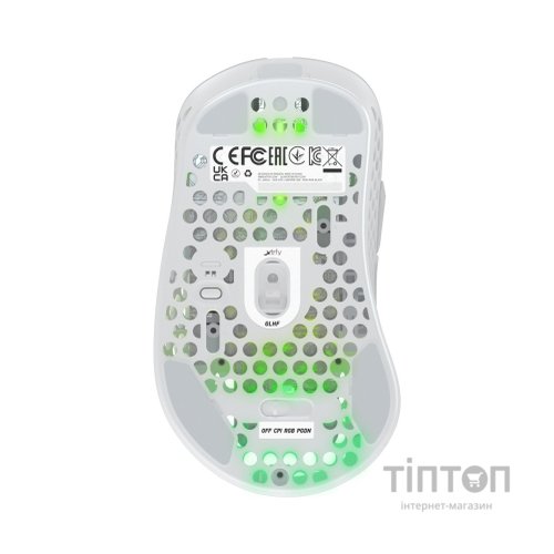 Мишка Xtrfy M4 RGB Wireless White (XG-M4-WL-WHITE)