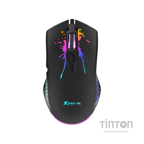 Мишка Xtrike ME GM-215 RGB-LED USB Black (GM-215)