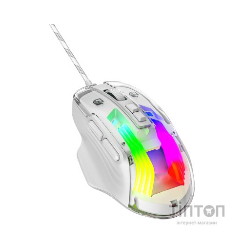 Мишка Xtrike ME GM-319 USB RGB White (GM-319)