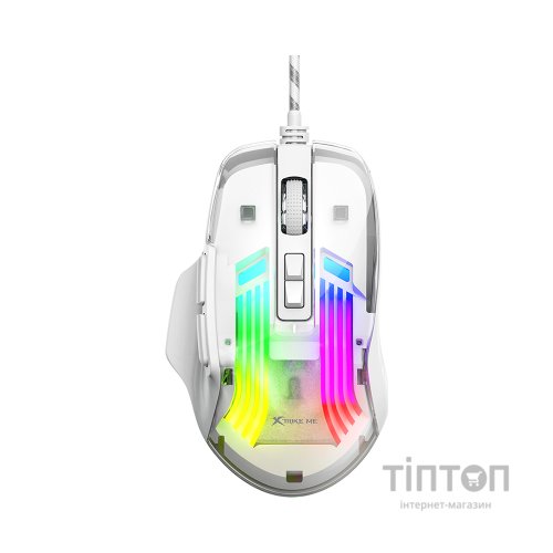 Мишка Xtrike ME GM-319 USB RGB White (GM-319)