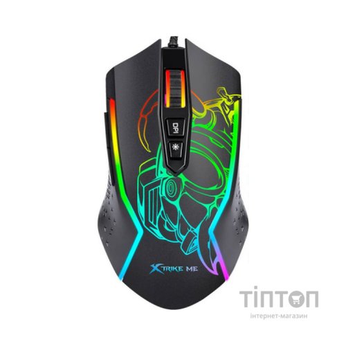 Мишка Xtrike ME GM-327 USB RGB Black (GM-327)