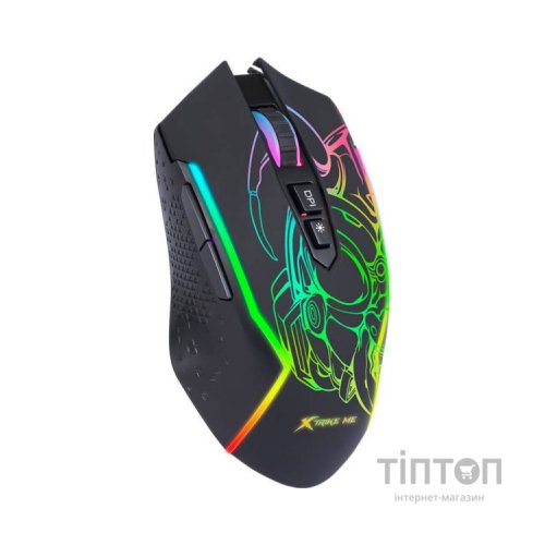 Мишка Xtrike ME GM-327 USB RGB Black (GM-327)
