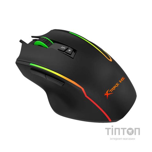 Мишка Xtrike ME GM-518 USB RGB Black (GM-518)
