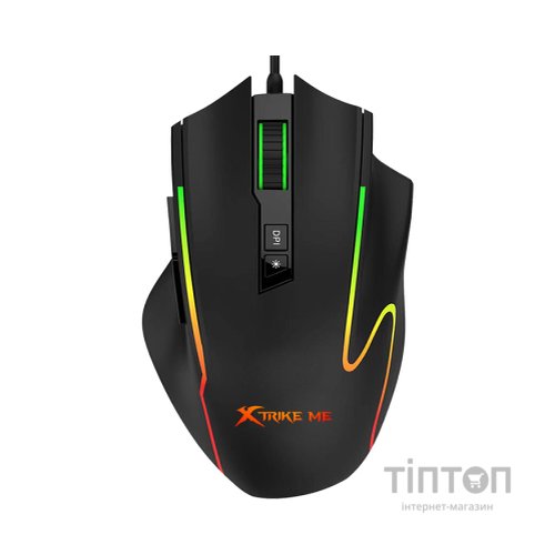Мишка Xtrike ME GM-518 USB RGB Black (GM-518)