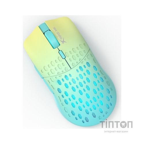 Мишка Xtrike ME GW-121 Bluetooth RGB Blue/Yellow (GW-121GN)