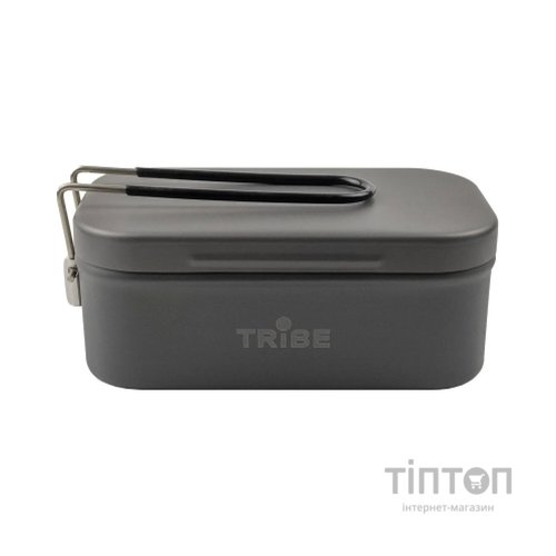 Миска туристична Tribe Lunch Box Alu T-FG-0016-grey, , шт (T-FG-0016-grey)