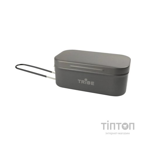 Миска туристична Tribe Lunch Box Alu T-FG-0016-grey, , шт (T-FG-0016-grey)