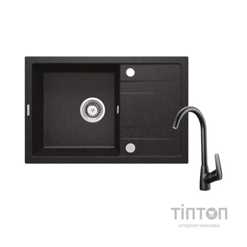 Мийка кухонна Deante Corio + зміш. BMO_N62M (ZRCB2113)