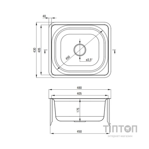 Мийка кухонна Deante Doppio+ зміш. BYU 060M (ZENA0103)