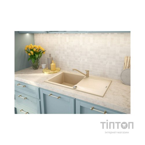 Мийка кухонна Deante Мийка кухонна Deante Evora, граніт, прямокутник, з крилом, 7 (ZQJ_7113)