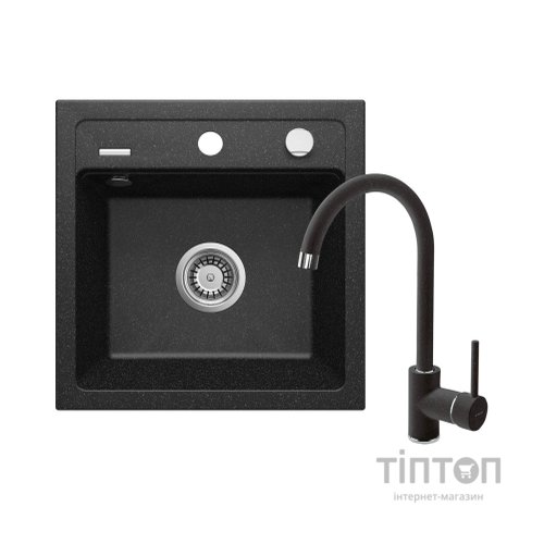 Мийка кухонна Deante Zorba + зміш. BEN_262M (ZQZA2103)