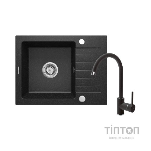 Мийка кухонна Deante Zorba + зміш. BEN_262M (ZQZA211A)