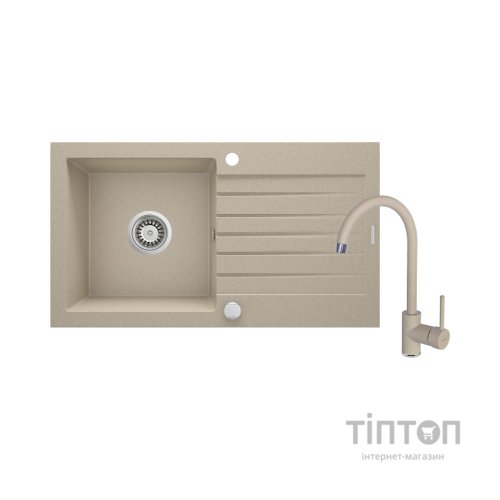 Мийка кухонна Deante Zorba + зміш. BEN_762M (ZQZV7113)