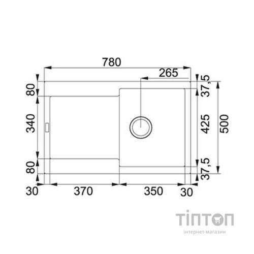 Мийка кухонна Franke 114.0306.815
