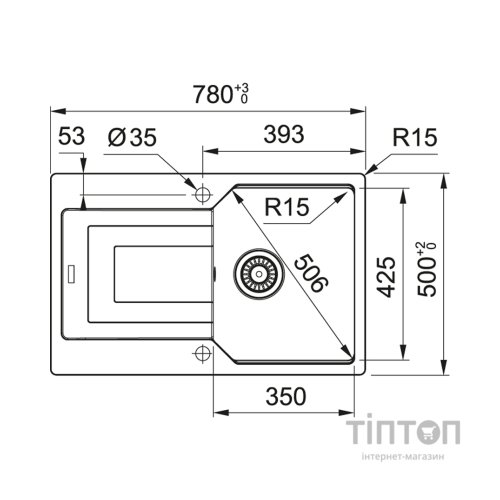 Мийка кухонна Franke 114.0701.806