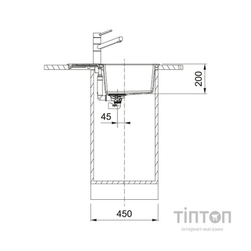 Мийка кухонна Franke 143.0627.383