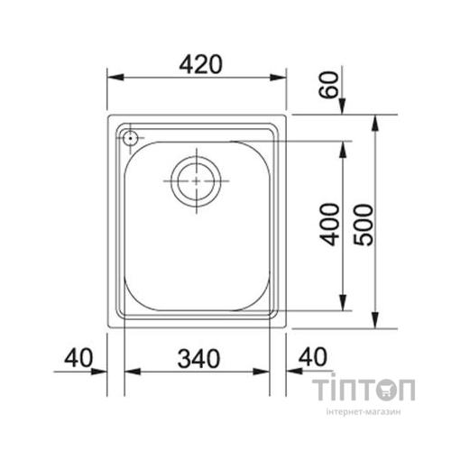 Мийка кухонна Franke Armonia AMX 610 (101.0381.770)