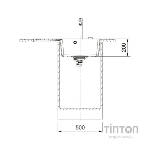 Мийка кухонна Franke Centro CNG 611-78 TL (114.0630.467)