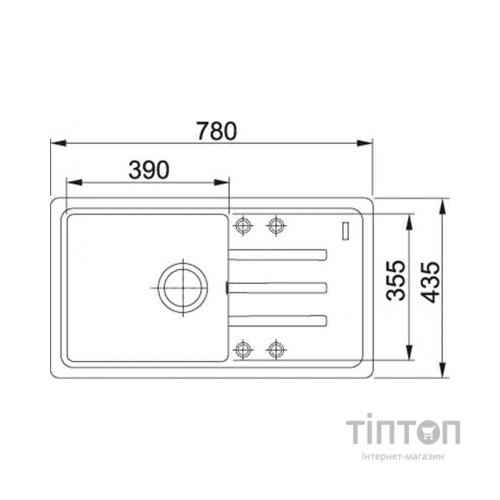 Мийка кухонна Franke MALTA BSG 611-78 (114.0375.036)