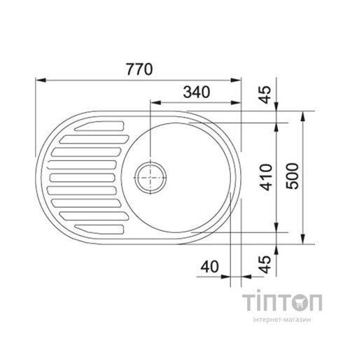 Мийка кухонна Franke RONDA ROG 611 (114.0254.780)