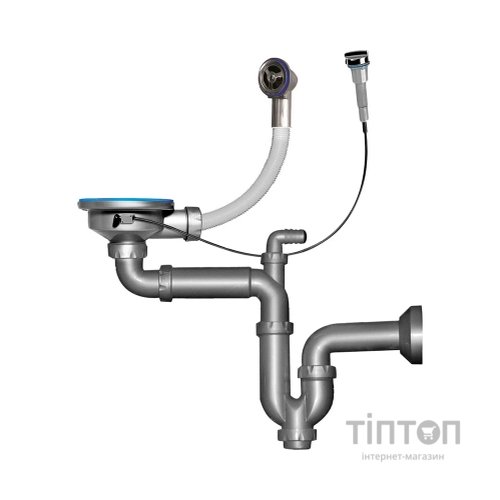 Мийка кухонна GRANADO Alicante gris (gr2408)