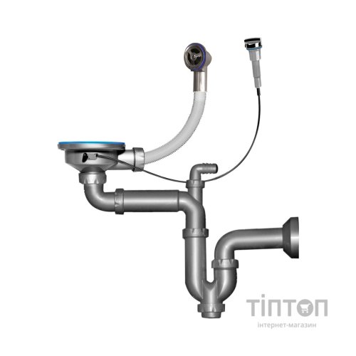 Мийка кухонна GRANADO Blanos gris (gr2508)