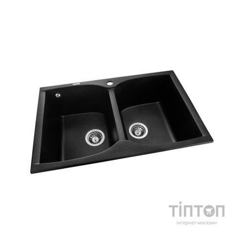 Мийка кухонна GRANADO CORDOBA black shine (gr1201)