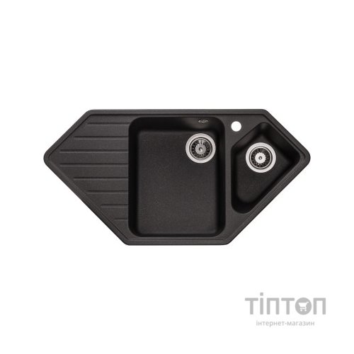 Мийка кухонна GRANADO IBIZA black shine (gr1801)