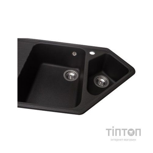 Мийка кухонна GRANADO IBIZA black shine (gr1801)