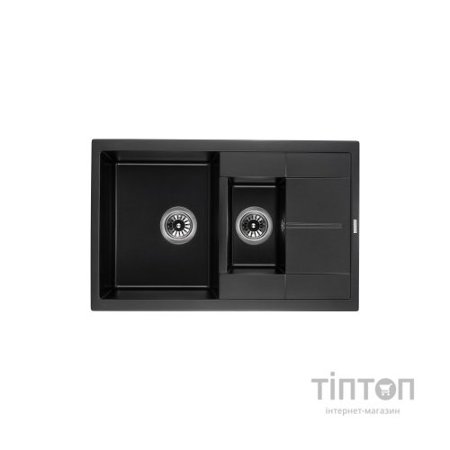 Мийка кухонна GRANADO LEON black shine (gr1001)