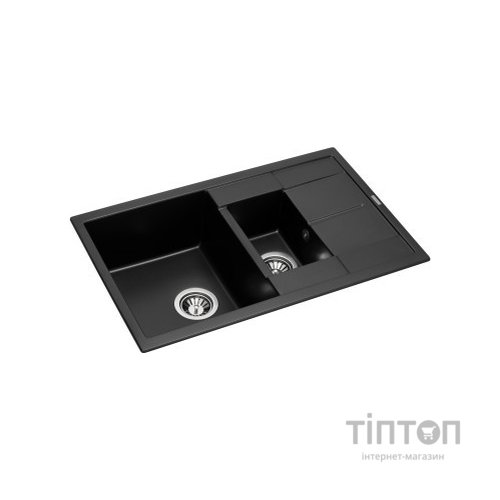 Мийка кухонна GRANADO LEON black shine (gr1001)