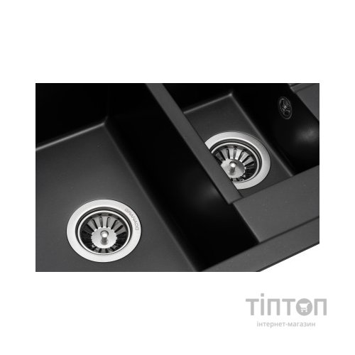 Мийка кухонна GRANADO LEON black shine (gr1001)