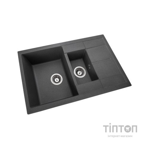 Мийка кухонна GRANADO LEON grafito (gr1009)