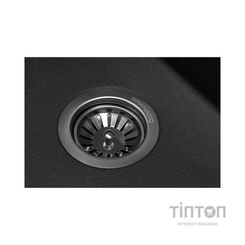 Мийка кухонна GRANADO LERIDA black shine (gr0401)