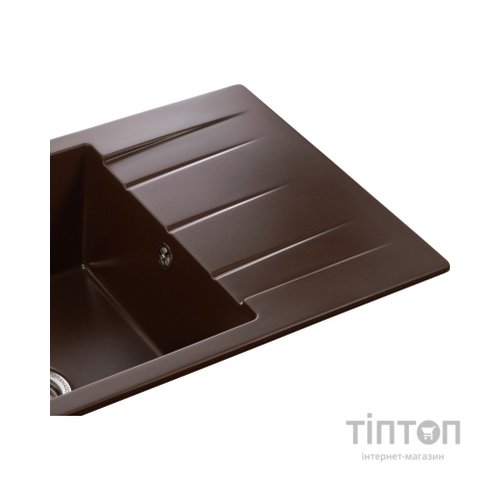Мийка кухонна GRANADO NAVIA marron з сифоном (775*495mm.) (gr3806)