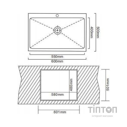 Мийка кухонна Interline ELEGANT Sateen