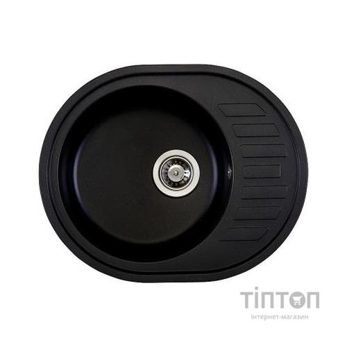 Мийка кухонна Interline EVA black