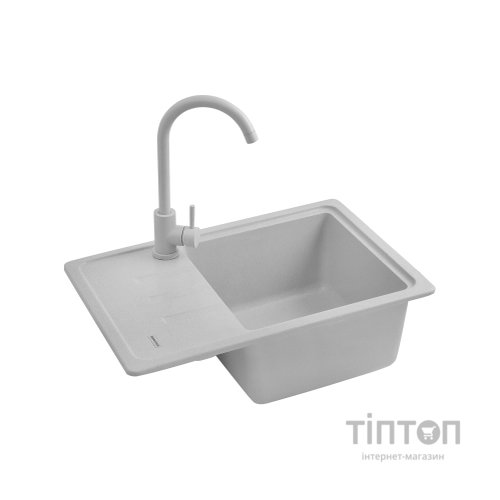 Мийка кухонна Kroner KompositGRA-6243 (CV031061)