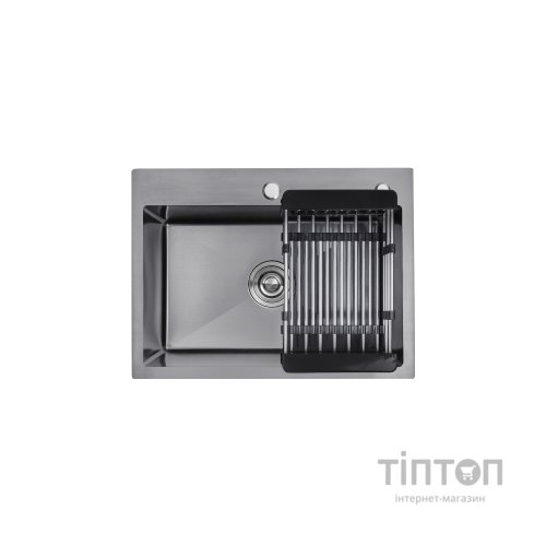 Мийка кухонна Kroner Schwarze-5843HM (CV022794)