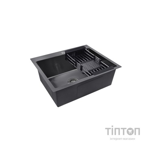 Мийка кухонна Kroner Schwarze-6050HM (CV025260)