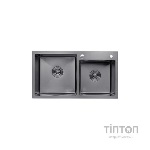 Мийка кухонна Kroner Schwarze-7843ZHM (CV022797)