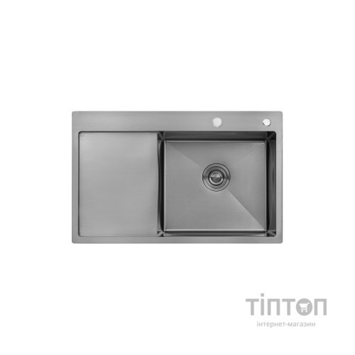 Мийка кухонна Kroner Schwarze-7849RHM (CV025279)