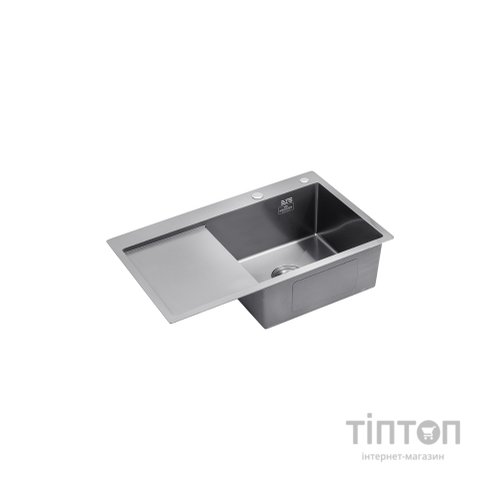 Мийка кухонна Kroner Schwarze-7849RHM (CV025279)