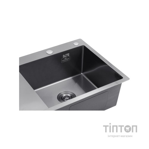 Мийка кухонна Kroner Schwarze-7849RHM (CV025279)