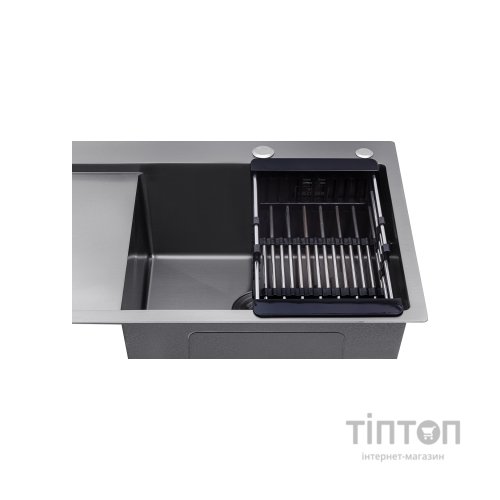 Мийка кухонна Kroner Schwarze-7849RHM (CV025279)